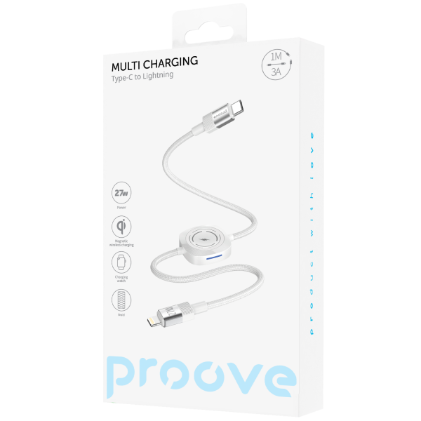 Proove Multi Charging cable (Type-C to Lightning) - Photo 1